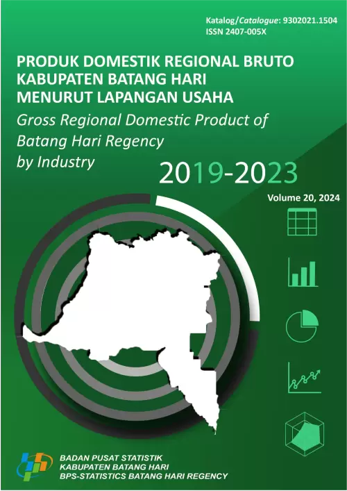 Produk Domestik Regional Bruto Kabupaten Batang Hari Menurut Lapangan Usaha 2019-2023