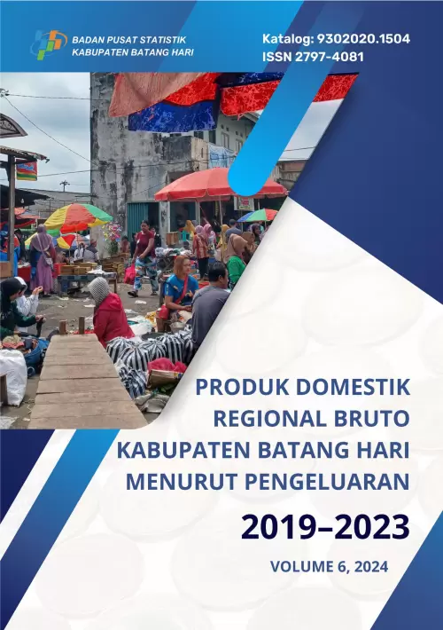 Produk Domestik Regional Bruto Kabupaten Batang Hari Menurut Pengeluaran 2019-2023