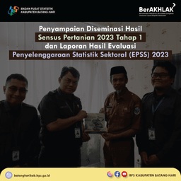 Penyampaian Diseminasi Hasil ST2023 Tahap 1 dan Laporan Hasil EPSS 2023