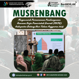 Musrembang Rencana Kerja Pemerintah Daerah (RKPD) Kabupaten Batang Hari Tahun Anggaran 2025