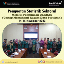 Penguatan Statistik Sektoral Melalui Pembinaan CERDAS